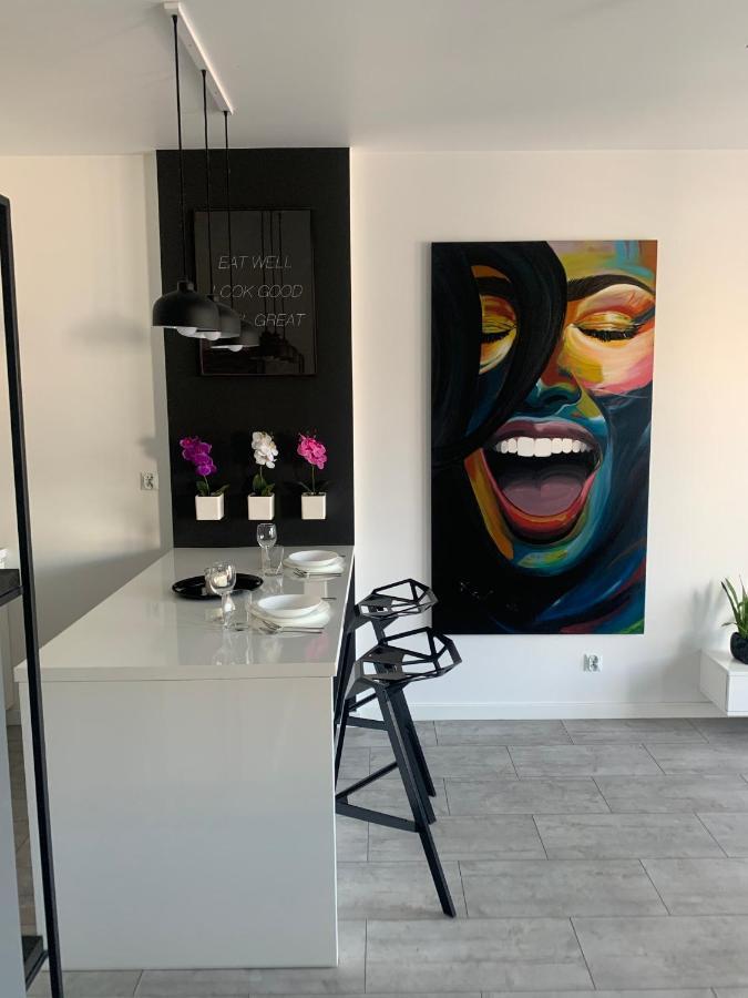 Appartamento Two-Levels Penthouse With A Garden In The City Center Łódź Esterno foto