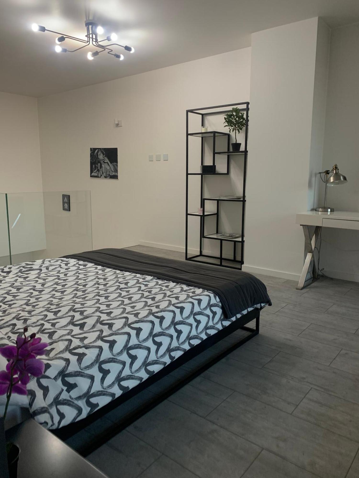 Appartamento Two-Levels Penthouse With A Garden In The City Center Łódź Esterno foto